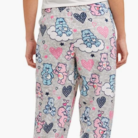 Women's Care Bears Cuffed Jogger Sleep Pant Size 2XL 18W-20W - Picture 5 of 6